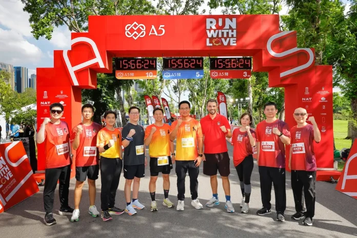 A5 ปลื้ม RUN WITH LOVE ปี 3 ระดมทุนทะลุ 1.7 ล้านบาท เปลี่ยนทุกก้าววิ่งเป็นโอกาสชีวิตเด็กโรคหัวใจพิการ