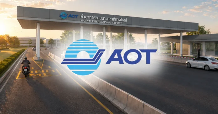 AOT เดินหน้าปรับปรุงท่าอากาศยานหาดใหญ่ เน้น Touch Point ของผู้โดยสาร
