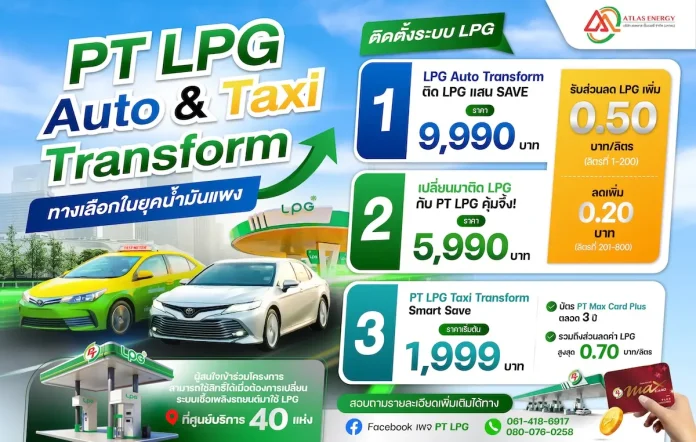 ATLAS กำไรพุ่ง-ยอดรถติดตั้ง LPG โตแรง!