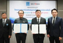 บริทาเนีย ผนึก กปภ.ส่งเสริมการใช้อุปกรณ์ประหยัดน้ำ