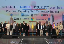 SET ร่วมแคมเปญระดับโลก “Ring the Bell for LGBTIQ+ Equality” ลั่นระฆังหนุนความเท่าเทียม