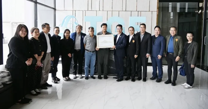 TGE เปิดบ้านต้อนรับ “คณะอนุกรรมการวิจัยฯ วุฒิสภา” เยี่ยมชมโรงงาน – ศึกษากระบวนการผลิตไฟฟ้าจากวัสดุเหลือใช้ทางการเกษตร