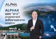 ALPHAX มอง “ลาว” ฐานยุทธศาสตร์พลังงานสะอาดภูมิภาค