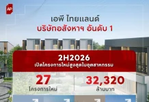 เอพี ไทยแลนด์ เดินหน้าครึ่งปีหลัง 2569 เปิด 27 โครงการใหม่ มูลค่า 32,320 ล้านบาท