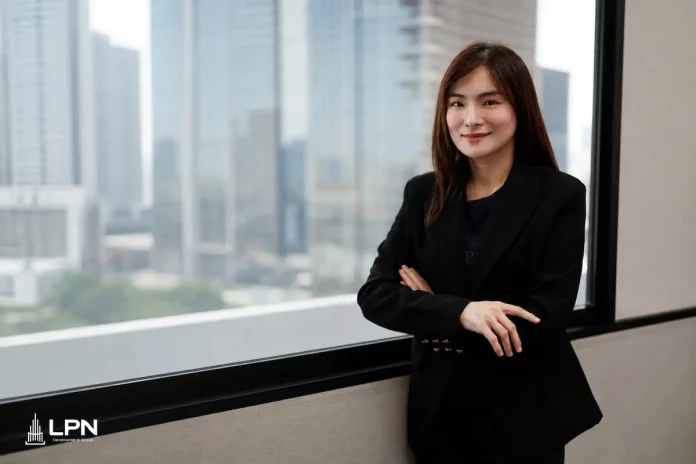 นางสาวดารณี ฉัตรพิริยะพันธ์ ประธานเจ้าหน้าที่บริหาร บริษัท แอล.พี.เอ็น.ดีเวลลอปเมนท์ จำกัด (มหาชน)