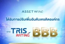 TRIS ปรับเพิ่มอันดับเครดิต ASW สู่ “BBB/Stable” สะท้อนฐานะการเงินแกร่ง-เติบโตต่อเนื่อง