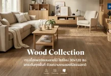 DURAGRES เปิดตัวกระเบื้องพอร์ซเลนลายไม้ “Wood Collection”