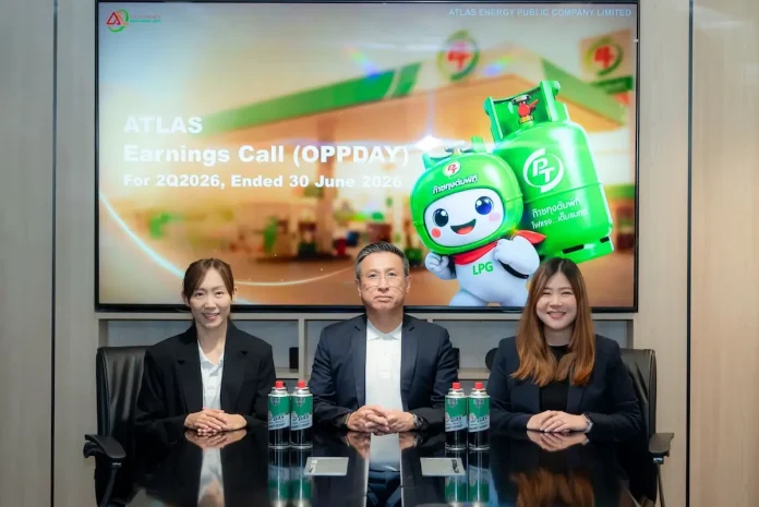 ATLAS ลุยขยาย Gas Shop –สถานี LPG ปักหมุด! ยอดขายโต Double Digit บริษัท แอตลาส เอ็นเนอยี จำกัด (มหาชน) (ATLAS) นำเสนอข้อมูลบริษัทฯ ผ่านกิจกรรม Earnings Call (OPPDAY) ระบุ ผลการดำเนินงานในงวดครึ่งปีแรกของปี 2569 มีรายได้รวม 6,051.9 ล้านบาท เพิ่มขึ้น 5.4%