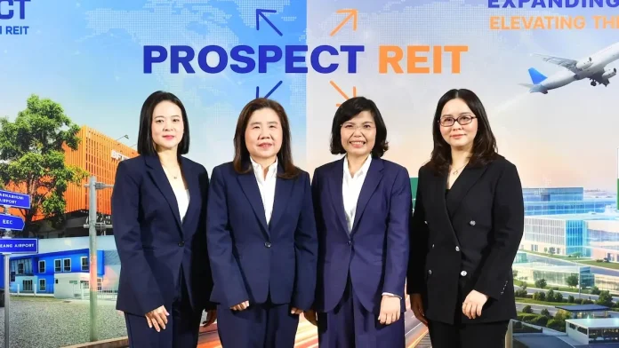 PROSPECT REIT ปักหมุดเปิดจองซื้อ 9-17 ก.ย.นี้ สำหรับนักลงทุนประเภทบุคคลธรรมดาและนิติบุคคล โชว์ศักยภาพทรัพย์สินใหม่ สยายปีกสู่ EEC ลุยลงทุนโครงการ BFTZ 4 ยกระดับพอร์ตสู่ 1.5 หมื่นล้าน