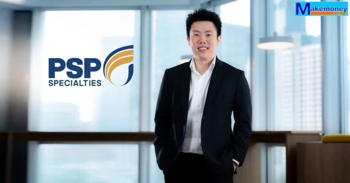 นายเสกสรร ครองพาณิชย์ รองประธานเจ้าหน้าที่บริหาร บริษัท พี.เอส.พี. สเปเชียลตี้ส์ จำกัด (มหาชน) หรือ PSP นายเสกสรร ครองพาณิชย์ รองประธานเจ้าหน้าที่บริหาร บริษัท พี.เอส.พี. สเปเชียลตี้ส์ จำกัด (มหาชน) หรือ PSP ผู้นำด้านการผลิตและการให้บริการผลิตภัณฑ์หล่อลื่นแบบครบวงจรระดับภูมิภาค