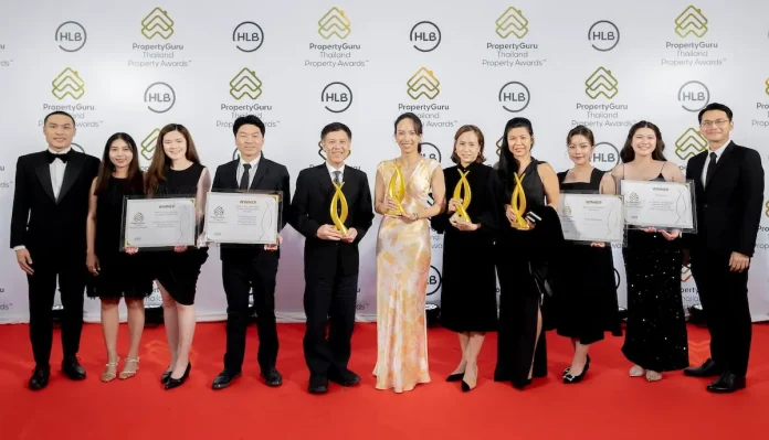 PROUD กวาด 4 รางวัลใหญ่ ตอกย้ำการเป็นผู้นำ ‘Luxury Wellness Developer’ จาก PropertyGuru Thailand Property Awards 2026 ส่งต่อความหรูที่อยู่คู่สุขภาวะที่ดีของผู้อาศัยอย่างยั่งยืน PROUD คว้า 4 รางวัลใหญ่จากเวที PropertyGuru Thailand Property Awards 2026 ตอกย้ำผู้นำ Luxury Wellness Developer