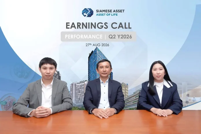 SA บุกตลาดต่างชาติเต็มสูบ! ปั้น Senior Living จ่อเปิด Wellness Care เสริมแกร่งธุรกิจอสังหาฯ คณะผู้บริหาร บมจ.ไซมิส แอสเสท (SA) เผยกลยุทธ์บุกตลาดต่างชาติและโครงการ Senior Living ในกิจกรรม Earnings Call