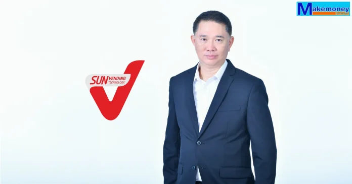 นายพิศณุ โชควัฒนา กรรมการผู้อำนวยการ บริษัท ซันเวนดิ้ง เทคโนโลยี จำกัด (มหาชน) หรือ SVT นายพิศณุ โชควัฒนา กรรมการผู้อำนวยการ บริษัท ซันเวนดิ้ง เทคโนโลยี จำกัด (มหาชน) หรือ SVT ผู้นำธุรกิจค้าปลีกผ่านเครื่องจำหน่ายสินค้าอัตโนมัติ (Vending Machine) แบบครบวงจร