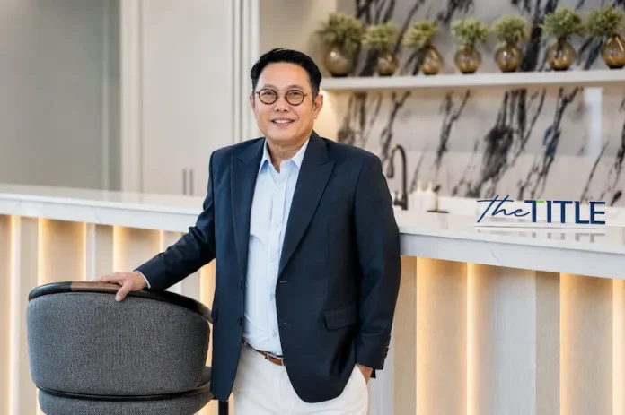 นายดรงค์ หุตะจูฑะ ประธานเจ้าหน้าที่บริหาร บริษัท ร่มโพธิ์ พร็อพเพอร์ตี้ จำกัด (มหาชน)