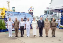 ASIMAR จัดพิธีปล่อยเรือ ทพส.-ทร. 26 ลงน้ำ หนุนภารกิจกองทัพเรือ พิธีปล่อยเรือ ทพส.-ทร. 26 ลงน้ำโดย ASIMAR เพื่อสนับสนุนภารกิจทางทะเลของกองทัพเรือ