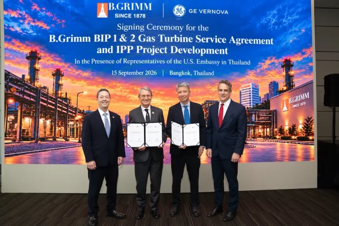 บี.กริม เพาเวอร์ ผนึก GE Vernova ขยายความร่วมมือเชิงกลยุทธ์ ขับเคลื่อนการเติบโตด้านพลังงานระดับภูมิภาคอาเซียน บี.กริม เพาเวอร์ (BGRIM) ลงนามความร่วมมือเชิงกลยุทธ์กับ GE Vernova ขยายธุรกิจพลังงานในอาเซียน ณ งาน Gastech 2026