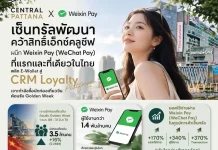 เซ็นทรัลพัฒนา ผนึก Weixin Pay เปิด CRM Loyalty Platform เจาะนักท่องเที่ยวจีน เซ็นทรัลพัฒนา คว้าสิทธิ์เอ็กซ์คลูซีฟ ผนึก Weixin Pay (WeChat Pay) เปิดแคมเปญ E-Wallet สู่ CRM Loyalty Platform ต้อนรับ Golden Week 2569