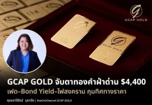 GCAP GOLD จับตาทองคำฝ่าด่าน $4,400 GCAP GOLD วิเคราะห์ราคาทองคำลุ้นทะยานทดสอบแนวต้าน 4,400 ดอลลาร์ ท่ามกลางปัจจัยเฟดและสถานการณ์ตะวันออกกลาง