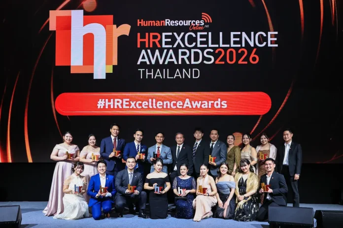 บี.กริม สร้างประวัติศาสตร์ คว้ารางวัลเกียรติยศสูงสุด Overall HR Excellence Awards (HREA) Winner 2026 พร้อม 13 รางวัล จากเวที HR Excellence Awards 2026 Thailand ผู้บริหารและทีมงาน บี.กริม คว้ารางวัลเกียรติยศสูงสุด Overall HR Excellence Awards 2026 และ 13 รางวัลทรงเกียรติ
