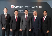 ซีไอเอ็มบี ไทย เปิดตัว CIMB PRIVATE WEALTH ตอบโจทย์ลูกค้ากลุ่มมั่งคั่งสูง ธนาคาร ซีไอเอ็มบี ไทย เปิดตัว CIMB PRIVATE WEALTH บริหารความมั่งคั่งระดับอาเซียนสำหรับลูกค้าระดับบน