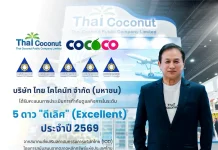 COCOCO คว้า CGR 5 ดาว “ดีเลิศ” ประจำปี 2569 COCOCO คว้าผลประเมิน CGR 5 ดาว ระดับดีเลิศ ประจำปี 2569 ตอกย้ำมาตรฐานการกำกับดูแลกิจการที่ดีและความโปร่งใส