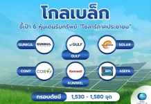 โกลเบล็ก ชี้เป้า 6 หุ้นเด่นรับทรัพย์ “โซลาร์ภาคประชาชน” บล.โกลเบล็ก (GBS) แนะนำ 6 หุ้นเด่นรับอานิสงส์โครงการโซลาร์ภาคประชาชน พร้อมวิเคราะห์ทิศทางตลาดหุ้นไทยสัปดาห์นี้