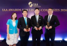 MTC สุดยอด! คว้า 3 รางวัลใหญ่จาก IAA Awards 2026 3 ปีซ้อน ผู้บริหาร MTC (เมืองไทย แคปปิตอล) คว้า 3 รางวัลเกียรติยศ Best CEO, CFO และ IR จากเวที IAA Awards 2026