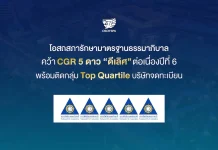 โอสถสภา คว้า CGR 5 ดาว “ดีเลิศ” ต่อเนื่องปีที่ 6 OSP หรือ บริษัท โอสถสภา จำกัด (มหาชน) คว้าผลประเมินการกำกับดูแลกิจการ CGR ระดับ 5 ดาว “ดีเลิศ” ต่อเนื่องเป็นปีที่ 6 พร้อมติดกลุ่ม Top Quartile ประจำปี 2569