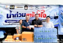 SCL ส่งมอบอะไหล่ซ่อมมอเตอร์ไซค์ ช่วยผู้ประสบภัยน้ำท่วม บริษัท เอส.ซี.แอล.มอเตอร์ พาร์ท จำกัด มหาชน SCL สนับสนุนหัวเทียน NGK ช่วยซ่อมแซมรถมอเตอร์ไซค์ให้แก่ประชาชนผู้ประสบภัยน้ำท่วม