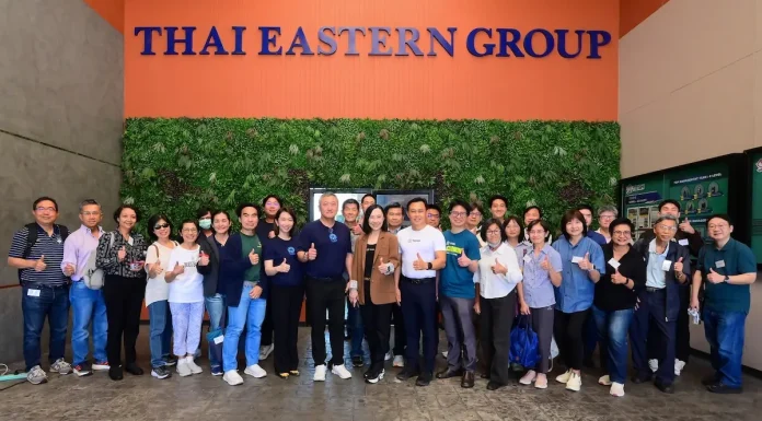 TEGH เปิดบ้านรับสมาคมนักลงทุนประเทศไทย ผู้บริหาร บมจ.ไทยอีสเทิร์น กรุ๊ป โฮลดิ้งส์ (TEGH) ให้การต้อนรับคณะสมาคมนักลงทุนประเทศไทยเข้าเยี่ยมชมกิจการ จ.ชลบุรี พร้อมโชว์ผลงานเติบโตแกร่งและกางแผนธุรกิจมุ่งสู่ Low Carbon Value Chain ควบคู่การใช้นวัตกรรมและ AI