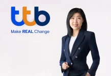 ทีทีบี เปิดกองทุนใหม่ ES-ULTIMATE GAIF ชูเป้าผลตอบแทน 7% นางสาวกนกวรรณ เพชรพิสิฐโชติ ประธานกลุ่มบริหารผลิตภัณฑ์ธุรกรรมธนาคาร และความมั่งคั่งทางการเงิน ทีทีบี