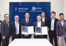 WRISE Group เข้าถือหุ้น IFCG 20% ยกระดับแพลตฟอร์มบริหารความมั่งคั่ง WRISE Group ประกาศเข้าลงทุนถือหุ้นสัดส่วน 20% ในบริษัท ไอเอฟซีจี จำกัด (มหาชน) หรือ IFCG ผสานเทคโนโลยี AI ยกระดับแพลตฟอร์มบริหารความมั่งคั่งในประเทศไทยสู่ระดับสากล